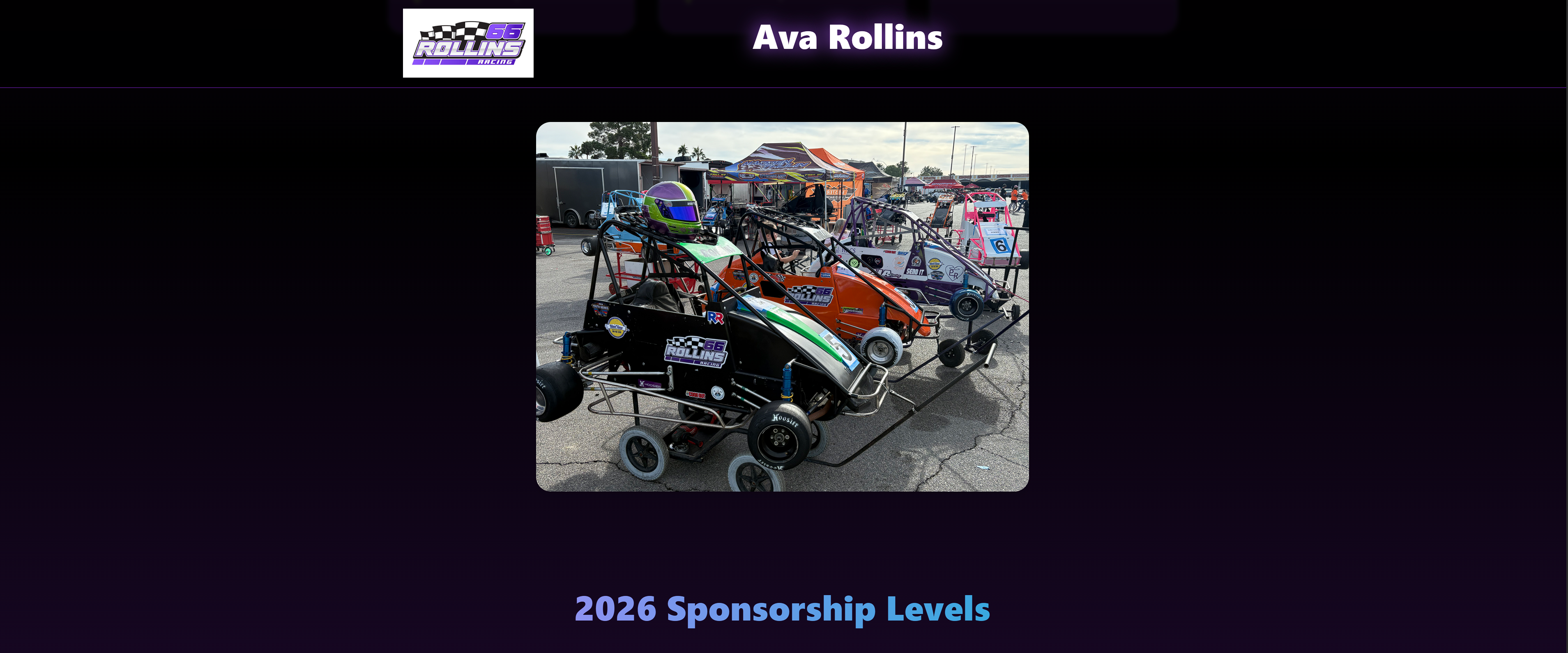 Rollins Racing sponsor site